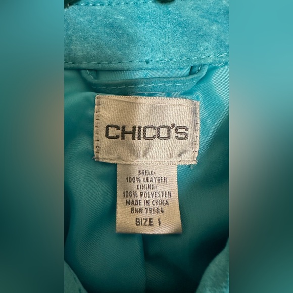 Chico’s 100% Leather Jacket - Picture 9 of 9